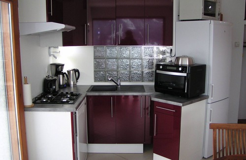 Verchaix Apartment | Studio facing south, panoramic view of Mont Blanc at 1100m