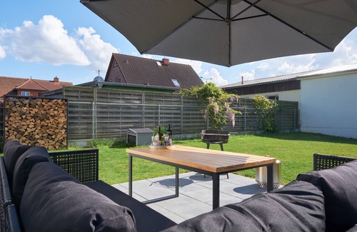 Dorf Mecklenburg House | Studio "Ferienhaus Ostsee" with Terrace & Wi-Fi
