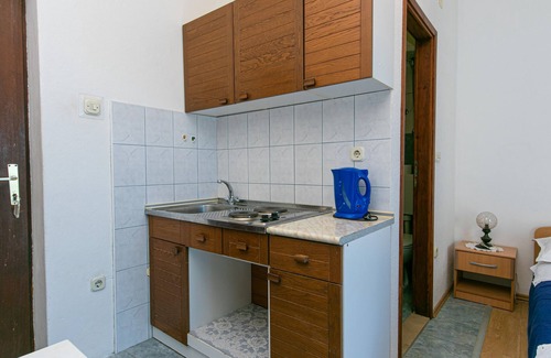 Gradac Apartment | Studio flat with balcony and sea view Gradac, Makarska (AS-14708-b)