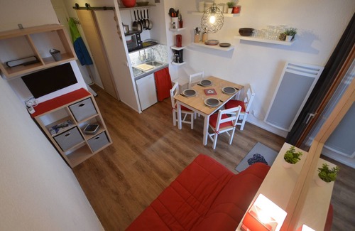 La Toussuire Apartment | Studio for 1, 2 or 3 people, with unobstructed view of the Aiguilles d'Arves mountains