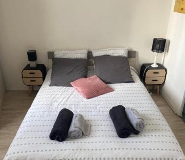 Rochefort Apartment | Studio le petit logis-local vélo-arrivée autonome Horaires flexibles