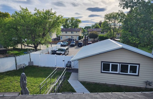 Lethbridge Apartment | Studio Loft with Patio & Hot Tub