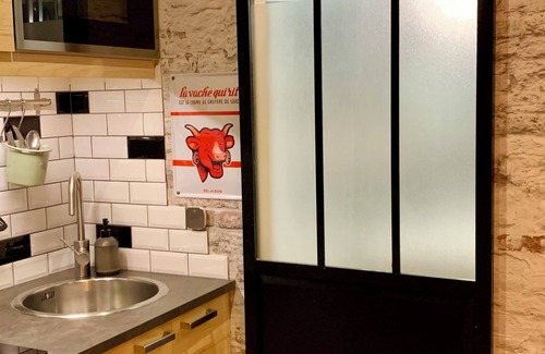 Dole Apartment | ★Studio Marguerite Cow★ Coeur center ville Wifi fiber - Netflix - fully equipped!