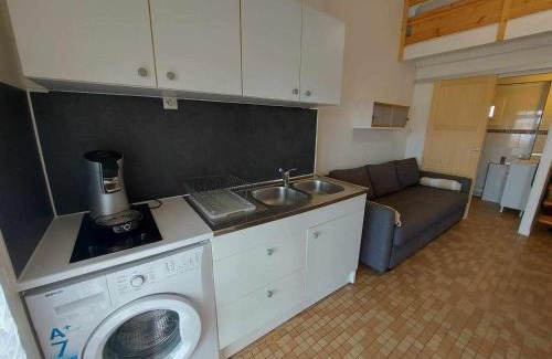 Le Grau-dʼAgde Apartment | Studio mezzanine à 250m de la plage pour 4 personnes - Terrasse, animaux acceptés - FR-1-423-300