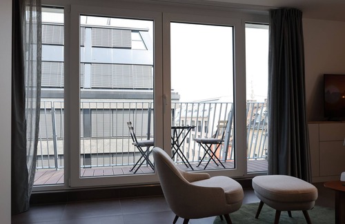 Ludwigsvorstadt Apartment | Studio mit Küche 12