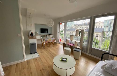 Reims City Centre Apartment | Studio Morgane-balcon couvert-wifi-près centre-linge et ménage