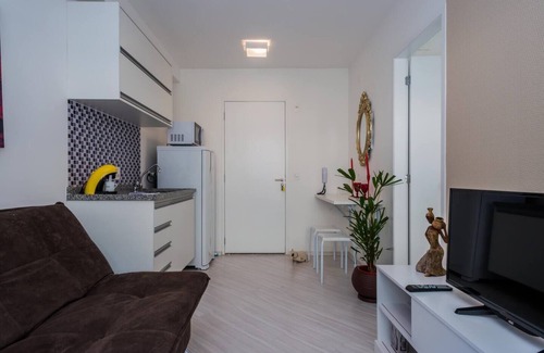 Santo Amaro Apartment | Studio Novo Próximo a Expo Transamerica e Metro