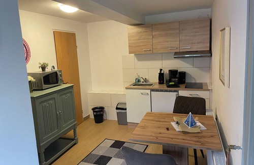 Stall Apartment | Studio Pepper fur 2 Personen mit Eingezäunter Garten