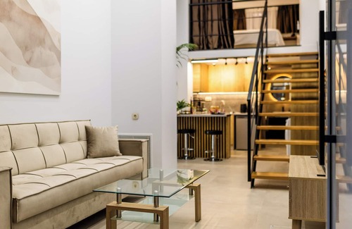 Kinosargous Apartment | Studio Terra – Stylish Cozy Loft Near Acropolis