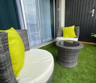 Villers-sur-Mer Apartment | Studio Terrasse Vue Mer