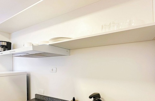Novo Mundo Apartment | Studio with garage and balcony! Next to Live Curitiba!