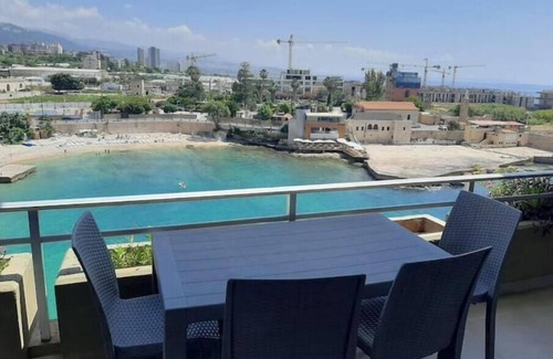 Tabarja Condo | Studio with great seaview, beach and pool access