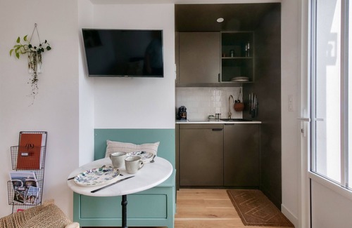 Rivedoux-Plage Apartment | Studio with terrace 250 meters from the port
