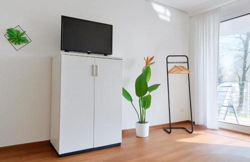 Langenau Apartment | Studioappartment mit Balkon