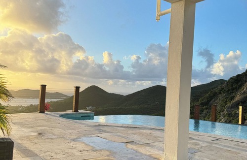 Falmouth Villa | Stunning 3+ BDRM Villa with Infinity Pool & Breathtaking Views