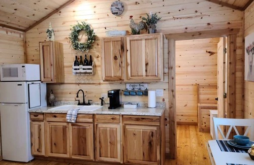 Fredericksburg Cabin | Stunning Cabin Right on Main St!