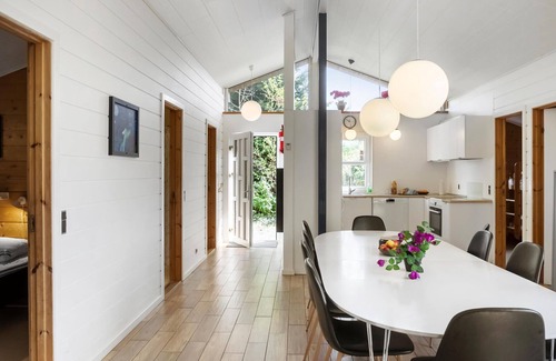 Bøtø By House | Stunning home in Væggerløse with sauna