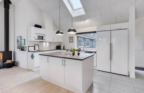 Bøtø By House | Stunning home in Væggerløse with sauna