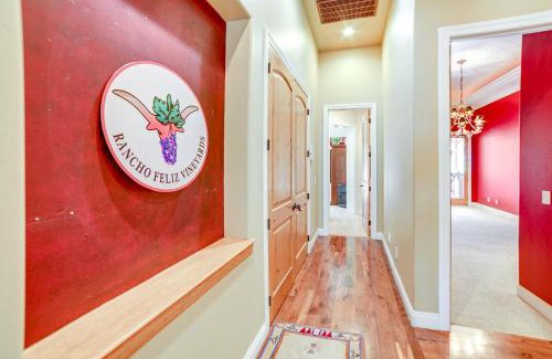 California Wine Country Villa | Stunning Hopland Vacation Rental with Pool and Hot Tub