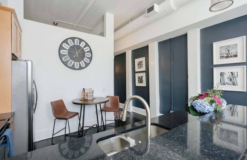 Historic District - North Condo | Stunning Loft in Historic District-Walk Everywhere