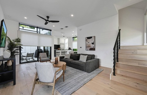 Zilker House | Stunning Modern Zilker Home with Private Pool, Designer Touches & Prime Location