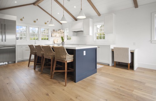 Nantucket Town House | Stunning New Custom Home, private yard, heated pool, spa, movie room, home gym