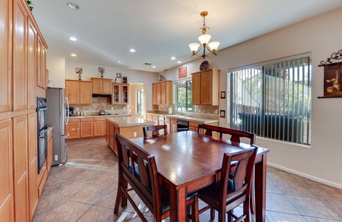 Chandler House | Stunning Pool & Patio: Spacious Chandler Oasis!