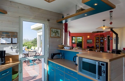 Plouneour-Trez House | Stunning private villa for 8 guests with WIFI, TV, terrace and pets allowed