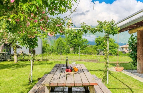 Novate Mezzola House | Stunning private villa for 6 people with WIFI, TV, patio, panoramic view and parking