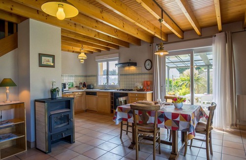 Santec House | Stunning private villa for 2 people with WIFI, TV, terrace and parking