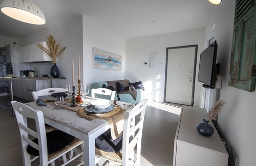 Cipressa Apartment | Stunning sea-view villa with two independent flats.