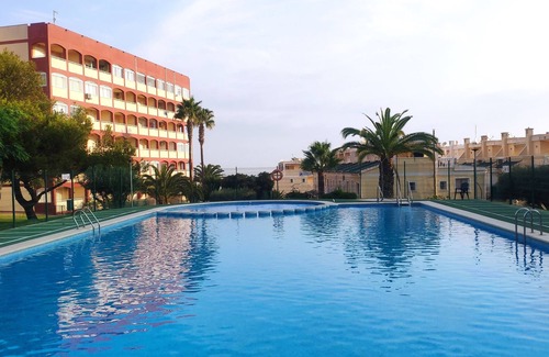 Torrevieja Apartment | Stunning Sea views, swimming pool in large tropical garden, close to the sea