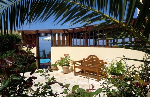 Fiskardo Villa | Stunning Villa in an amazing setting above the beach. Stunning sunsets assured.