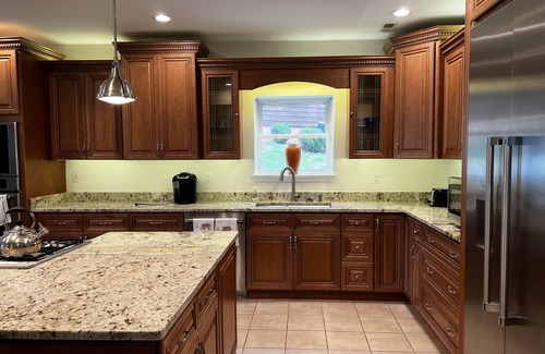 Lusby House | Stunning Water Front Home with Private Dock and Beach and Sunsets