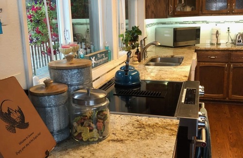 Camano Island House | Stunning water & mountain view; hot tub, sport court! Sleeps 10. Pet friendly!