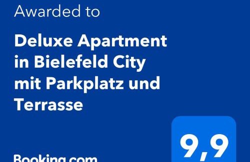 Bielefeld Apartment | Stylisches Apartment mit Terrasse & kostenlosem Parkplatz Beste Lage in Bielefeld