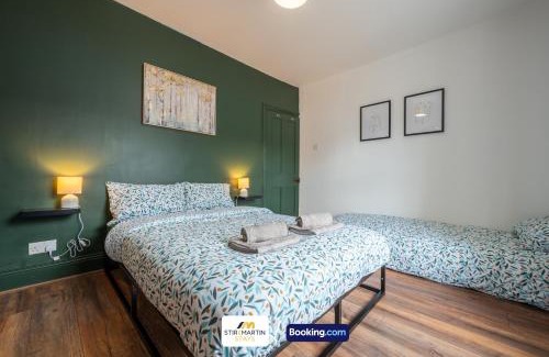 Splott House | Stylish 2 BR Townhouse By StirkMartin Stays Short Lets & Serviced Accommodation Cardiff With Free Parking & Sleeps5