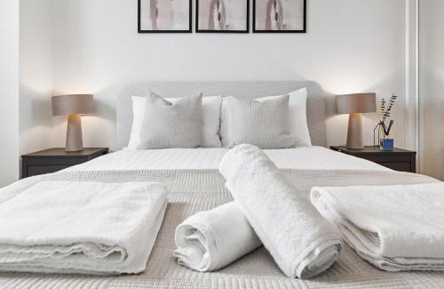 Coombe Hill Apartment | Stylish 2BDR Apartment By Homestyles Hosts Short Lets & Serviced Accommodation Wimbledon With Free Parking