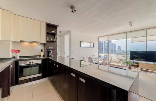 Apoquindo Apartment | Stylish 2BR in Las Condes Walk to Mall & Park