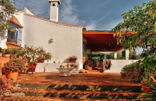 La Herradura House | Stylish Andalusian country house with pool in olive grove facing the sea