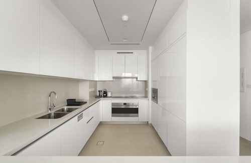 Al Safa Apartment | Stylish Canal-Front 2 BD + Maid in Al Wasl