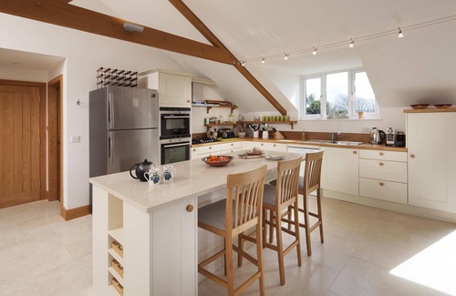 Rock House | Stylish Family House in Rock, Close to Beach with Water Views & Outside Space