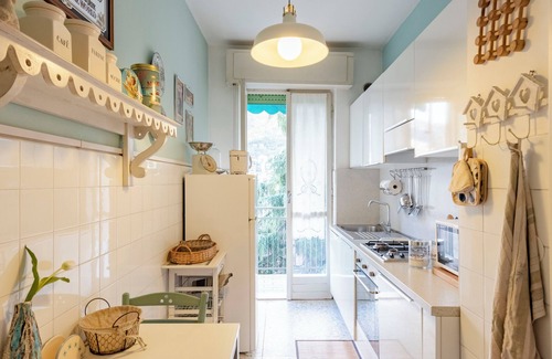 Rapallo Apartment | Stylish flat balcony near Rapallo Castle