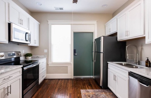 Highlands Douglass Apartment | Stylish Loft in Vibrant Neighborhood