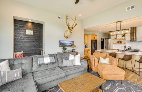 Red Lodge House | Stylish Montana Vacation Rental w/Private Hot Tub