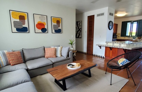 Mameyes II Apartment | Stylish Step-free 4BR-4Bath @ Rio Mar Resort with Generator