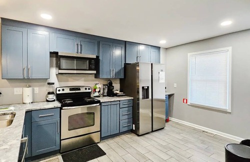 Downtown Wilmington House | Stylish Wilmington Retreat: Historic and Modernnn