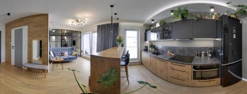 Kielce Apartment | Stylowy Loft Apartament z Tarasem i Garażem
