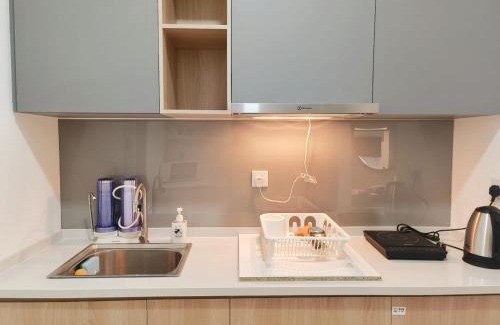 Jinjang Apartment | Suite Enesta Kepong MRT Linked 3BR by Luvit Stay