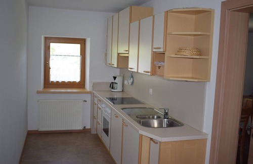 Meiern House | Suite with a fantastic view of the Flim waterfall